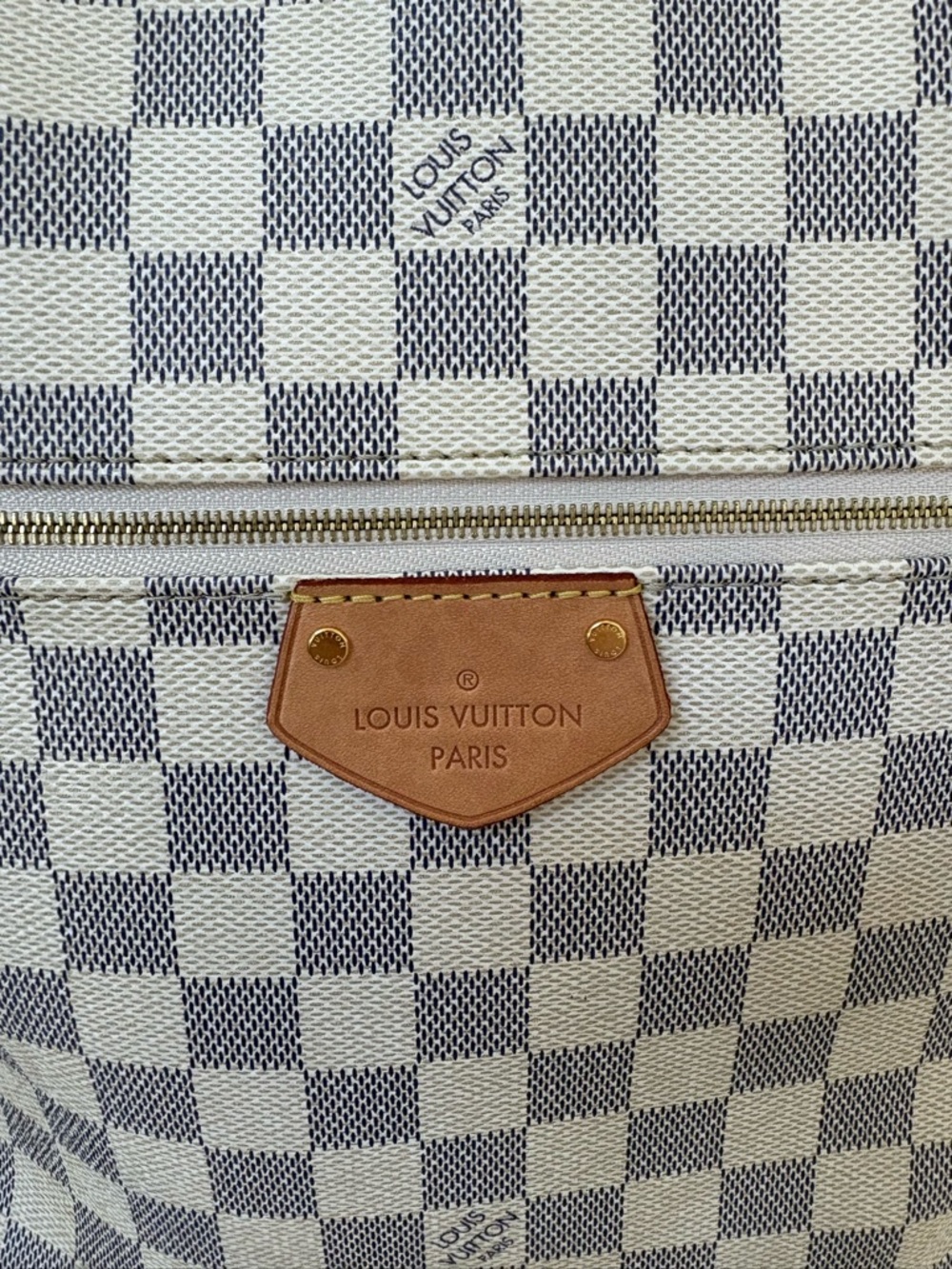 Louis Vuitton Damier Azur Totally MM Tote – Authentic w/ Receipt, Lock & Keys - Picture 2 of 13